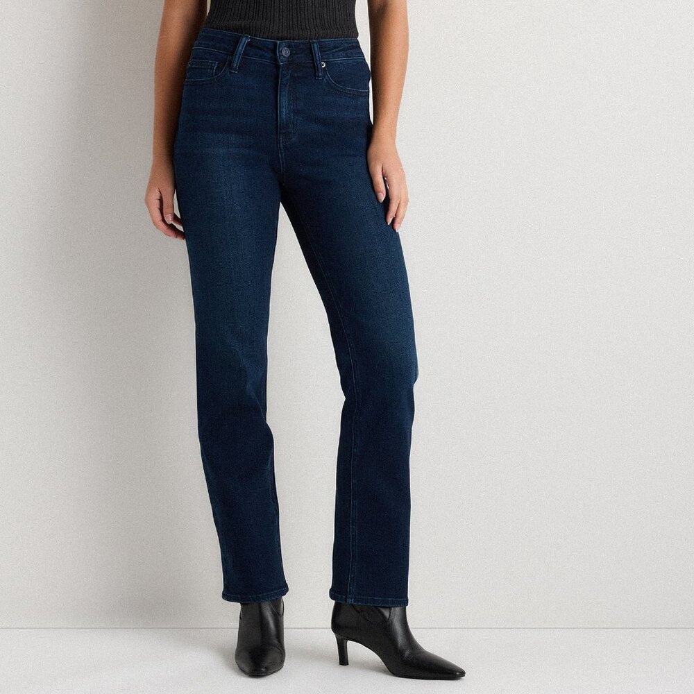 Quince Bella stretch straight leg jean